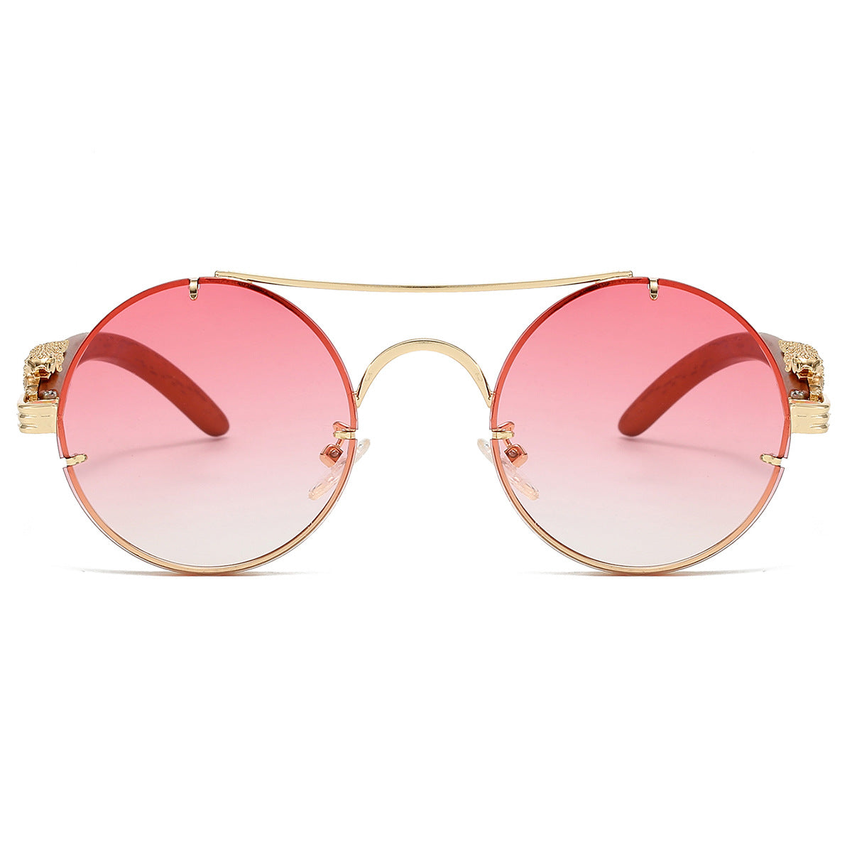 Orbit Flare - Gold & Pink angled view