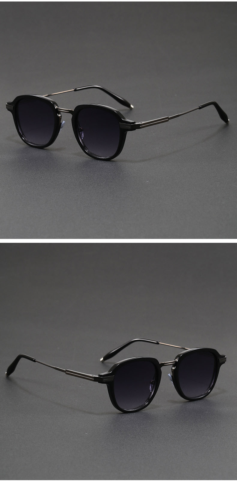 Midnight Tokyo - Gunmetal Black angled views