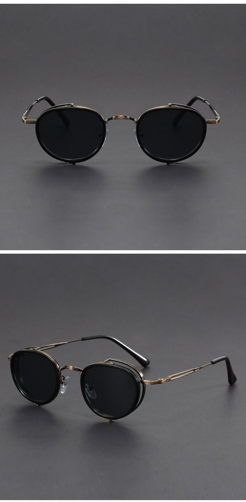 Septor of Sin - Antique Bronze, front and side view