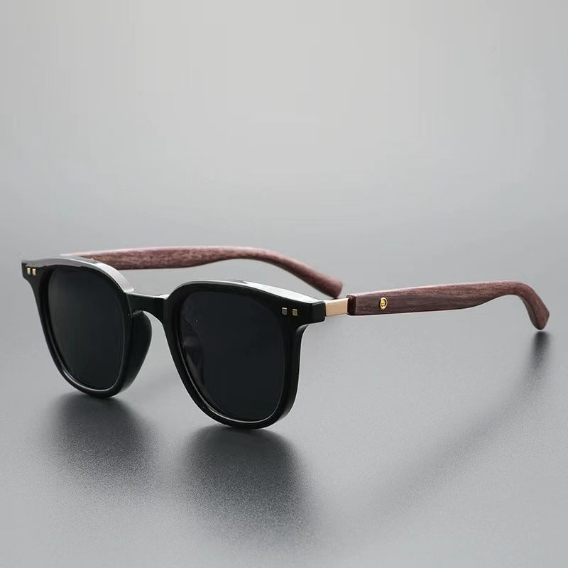 Frosted Grey Square Sunglass