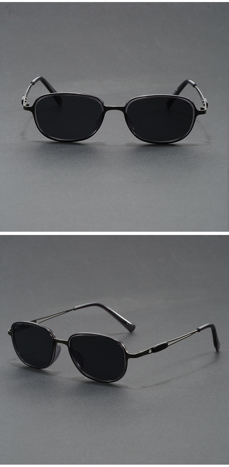 Rustic Sunday - Black with Tea Lens front and angled view